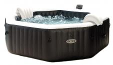 Бассейн СПА (211смx71см)"Jet and Bubble Deluxe" хлорогенерат, восьмигр, гидро-аэром 1 шт/упак 28462